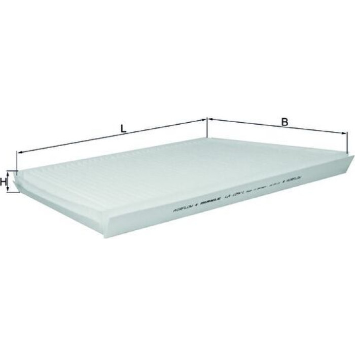MAHLE Innenraumfilter LA 129/1, Rechtslenker, mit 4-Zonen Klimaautomatik, Partikelfilter, 334 x 189 x 25 mm – u. a. für Mercedes-Benz C-Klasse T-Modell (S203), Mercedes-Benz C-Klasse (W203), Mercedes-Benz CLK (C209) – OE Nummer 2038300218 - l MAHLE Innenraumfilter LA 129/1, Rechtslenker, mit 4-Zonen Klimaautomatik, Partikelfilter, 334 x 189 x 25 mm – u. a. für Mercedes-Benz C-Klasse T-Modell (S203), Mercedes-Benz C-Klasse (W203), Mercedes-Benz CLK (C209) – OE Nummer 2038300218 - l