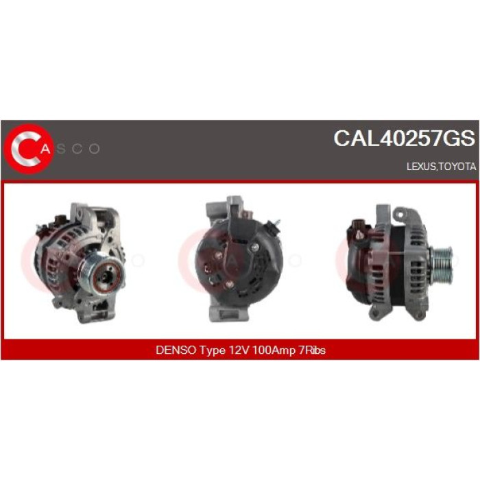 CASCO Generator CAL40257GS CASCO Generator CAL40257GS