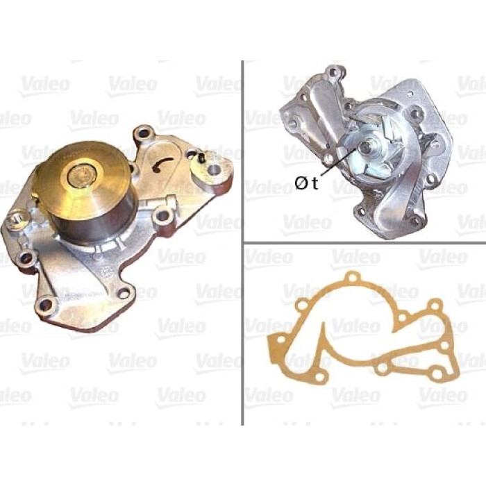Valeo Wasserpumpe / Kühlmittelpumpe 506819