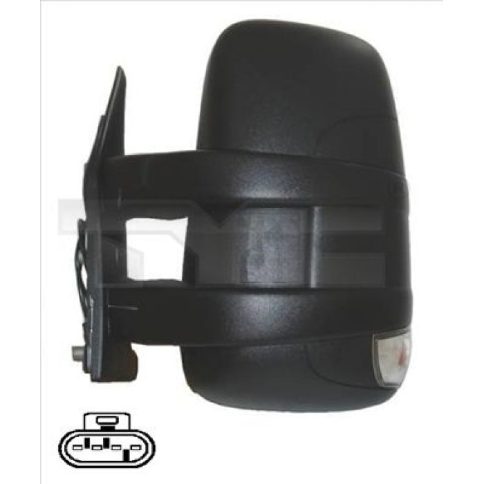 TYC Außenspiegel links manuell verstellbar, konvex, mit Blinker 315-0014 OE Nummer 5801755695 - l TYC Außenspiegel links manuell verstellbar, konvex, mit Blinker 315-0014 OE Nummer 5801755695 - l