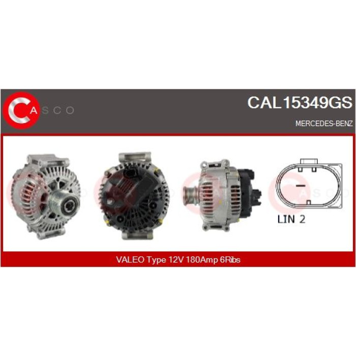 CASCO Generator CAL15349GS CASCO Generator CAL15349GS