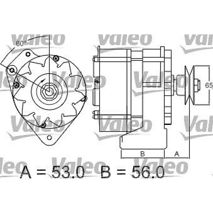 Valeo Lichtmaschine 436581 Valeo Lichtmaschine 436581
