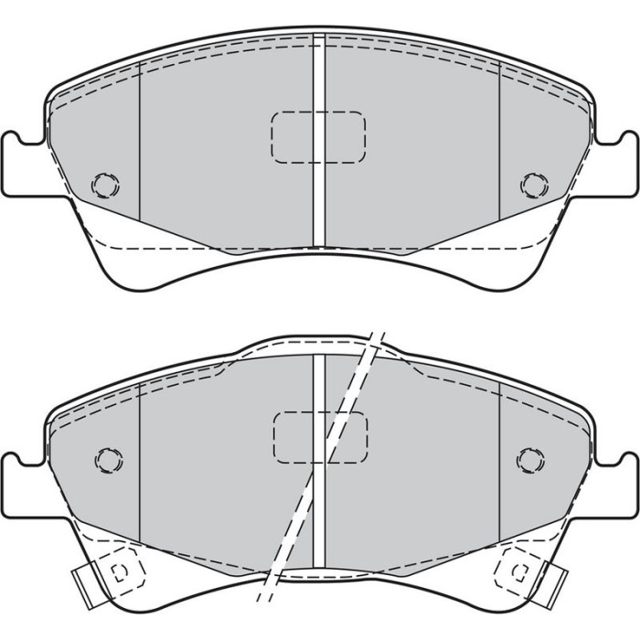 Valeo Bremsbelagsatz 601059