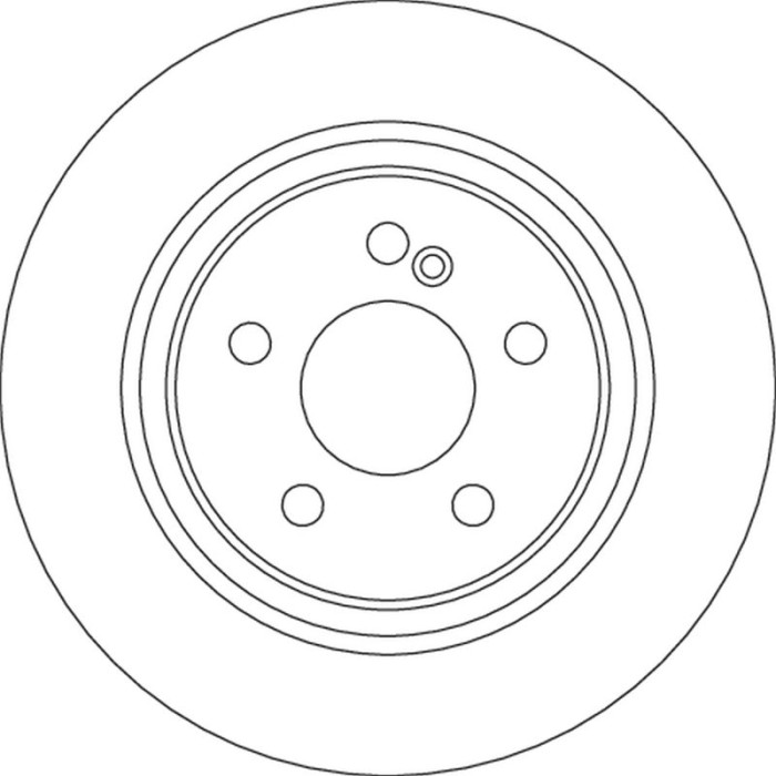 TRW Bremsscheibe Mercedes-Benz W204 07 DF4805 TRW Bremsscheibe Mercedes-Benz W204 07 DF4805