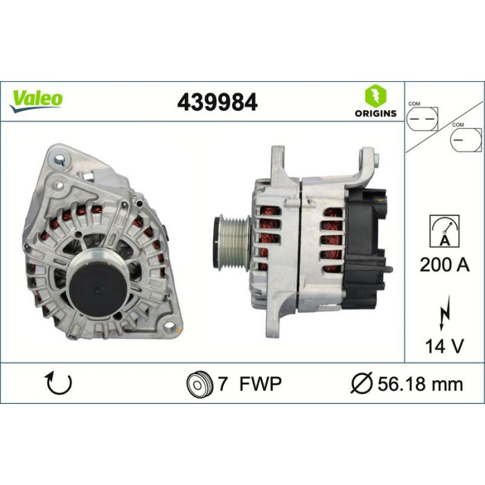 Valeo Lichtmaschine 439984