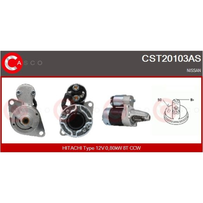 CASCO Anlasser CST20103AS CASCO Anlasser CST20103AS
