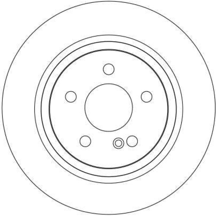 TRW Bremsscheibe Mercedes-Benz W211 02 DF4263 TRW Bremsscheibe Mercedes-Benz W211 02 DF4263