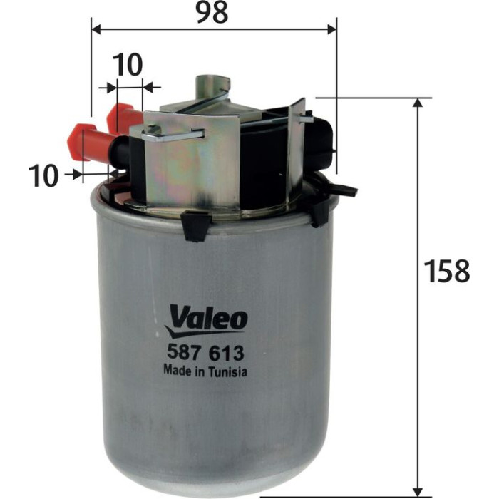 Valeo Kraftstofffilter 587613 Valeo Kraftstofffilter 587613