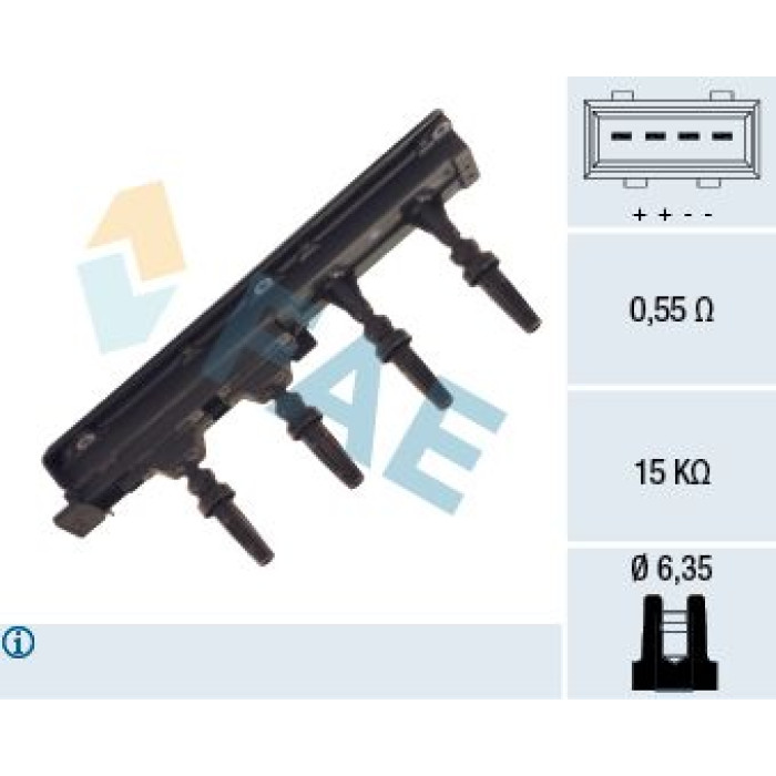 FAE Zündspule 80237 FAE Zündspule 80237