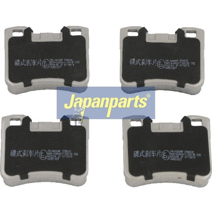 Japanparts Bremsbeläge PA-0600AF Japanparts Bremsbeläge PA-0600AF