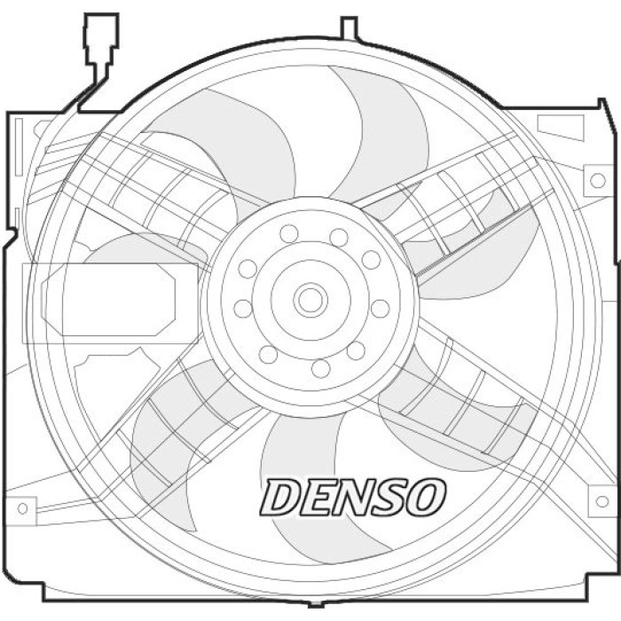 Denso Kühlerlüfter DER05004 Denso Kühlerlüfter DER05004