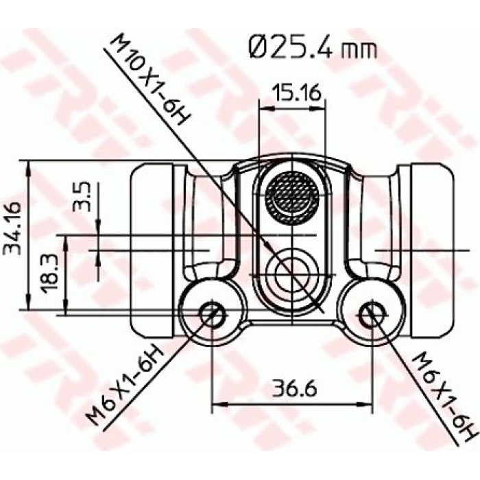 TRW Radbremszylinder BWL111 TRW Radbremszylinder BWL111