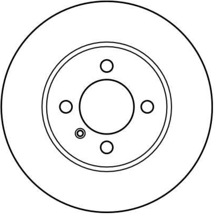 TRW Bremsscheibe BMW E30 86-93 DF2550 TRW Bremsscheibe BMW E30 86-93 DF2550