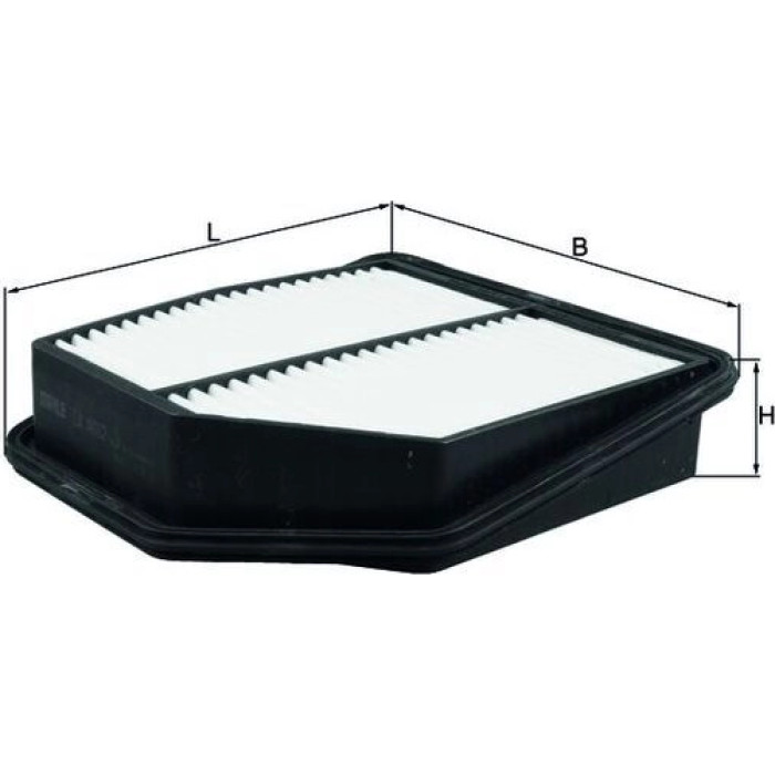 MAHLE Luftfilter LX 4082 MAHLE Luftfilter LX 4082