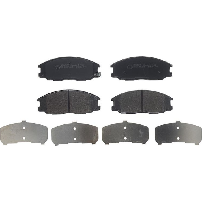 BREMBO Bremsbelagsatz, Scheibenbremse P 77 002 BREMBO Bremsbelagsatz, Scheibenbremse P 77 002
