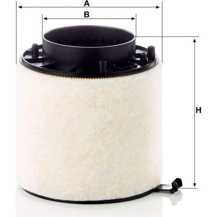 MANN-FILTER Luftfilter C 16 114/1 x MANN-FILTER Luftfilter C 16 114/1 x