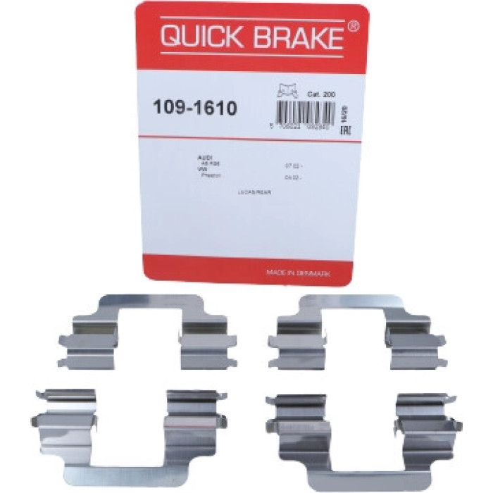 Quick Brake Zubehörsatz für Scheibenbremsbeläge 109-1610 Quick Brake Zubehörsatz für Scheibenbremsbeläge 109-1610