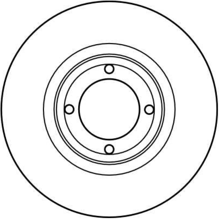 TRW Bremsscheibe DF2613 TRW Bremsscheibe DF2613