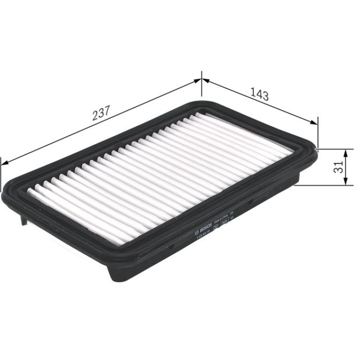 Bosch Luftfilter F 026 400 191 Bosch Luftfilter F 026 400 191
