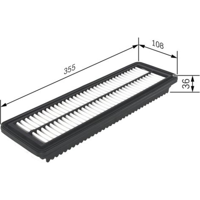 Bosch Luftfilter F 026 400 455 Bosch Luftfilter F 026 400 455