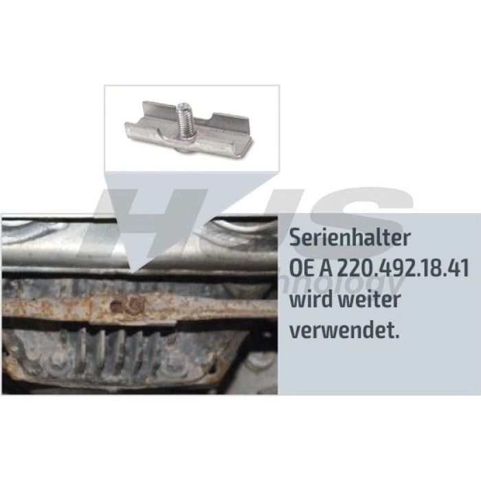 Halter, Abgasanlage 82 13 4350 Halter, Abgasanlage 82 13 4350