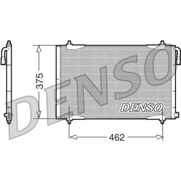 Denso Klimakondensator DCN21006 Denso Klimakondensator DCN21006