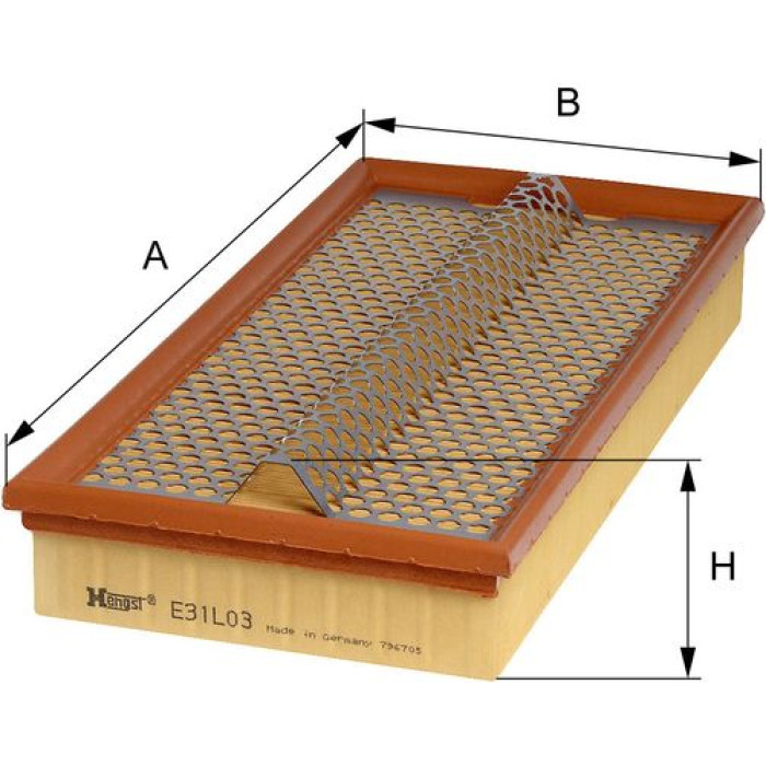 HENGST FILTER Luftfilter E31L03 HENGST FILTER Luftfilter E31L03