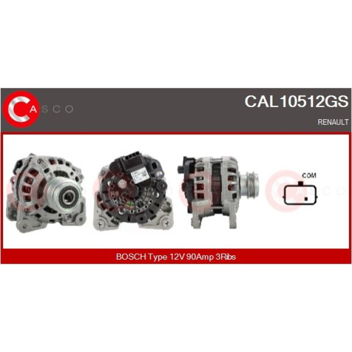 CASCO Generator CAL10512GS CASCO Generator CAL10512GS
