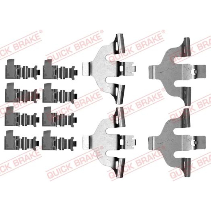 Quick Brake Zusatzsatz für Scheibenbremsbeläge 109-0092 Quick Brake Zusatzsatz für Scheibenbremsbeläge 109-0092