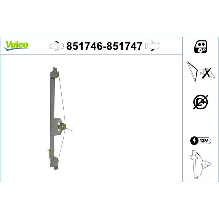 VALEO 851746 Fensterheber VALEO 851746 Fensterheber