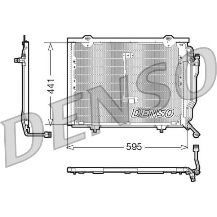 Denso Klimakondensator DCN17012 Denso Klimakondensator DCN17012