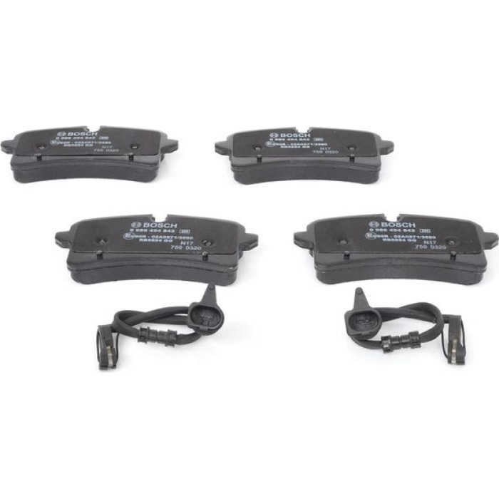 0 986 494 842 Bosch Bremsbelagsatz Hinterachse 0 986 494 842 0 986 494 842 Bosch Bremsbelagsatz Hinterachse 0 986 494 842