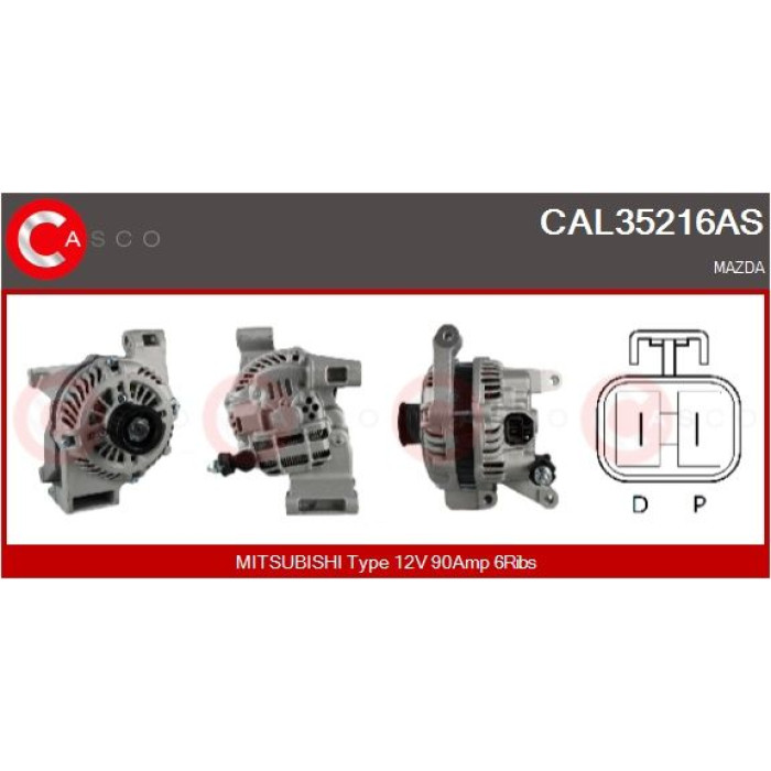 CASCO Generator CAL35216AS CASCO Generator CAL35216AS