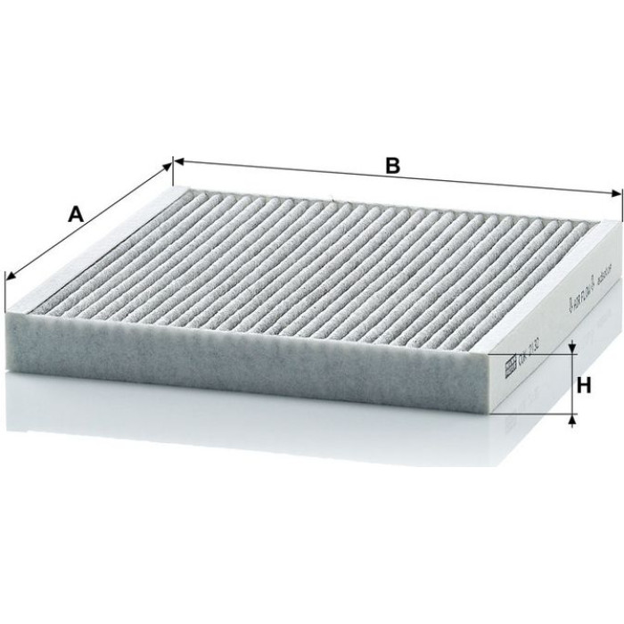 CUK 2132 MANN-FILTER Innenraumfilter Aktivkohle 2132 CUK 2132 MANN-FILTER Innenraumfilter Aktivkohle 2132