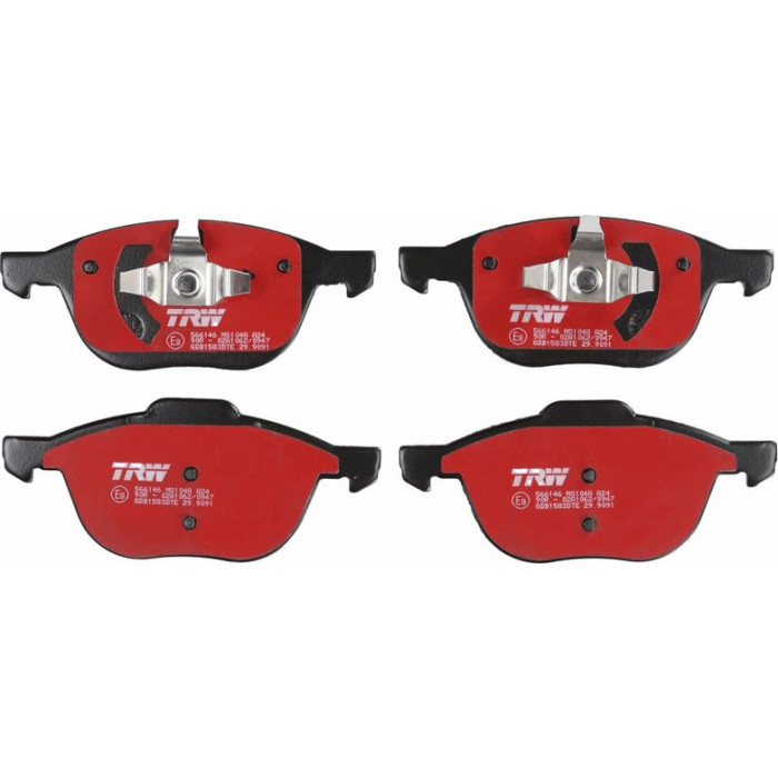 TRW Bremsbeläge Vorderachse DTEC GDB1583DTE TRW Bremsbeläge Vorderachse DTEC GDB1583DTE