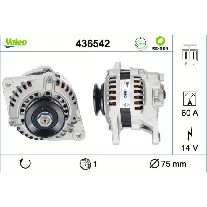 Valeo Lichtmaschine 436542 Valeo Lichtmaschine 436542
