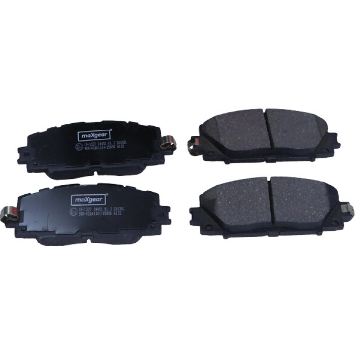 MAXGEAR Bremsbelagsatz 19-1537 Toyota Yaris MAXGEAR Bremsbelagsatz 19-1537 Toyota Yaris