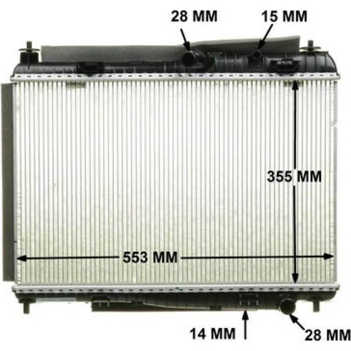 MAHLE Kühler, Motorkühlung CR 1135 000P MAHLE Kühler, Motorkühlung CR 1135 000P