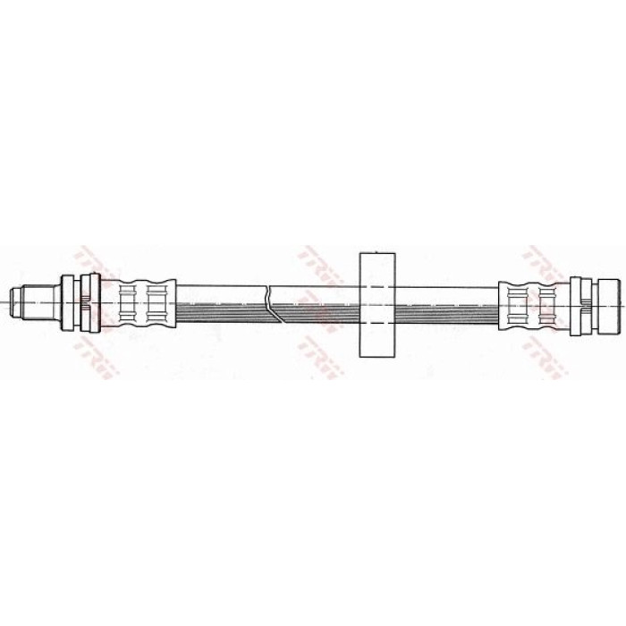 TRW Bremsschlauch Hinterachse links/rechts PHB398 TRW Bremsschlauch Hinterachse links/rechts PHB398