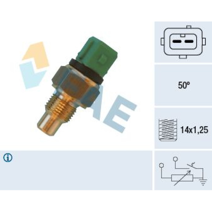 FAE Sensor, Kühlmitteltemperatur 34430 FAE Sensor, Kühlmitteltemperatur 34430