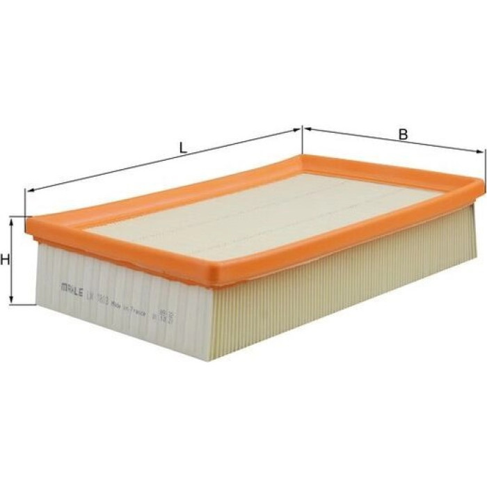 MAHLE Luftfilter LX 1803 MAHLE Luftfilter LX 1803