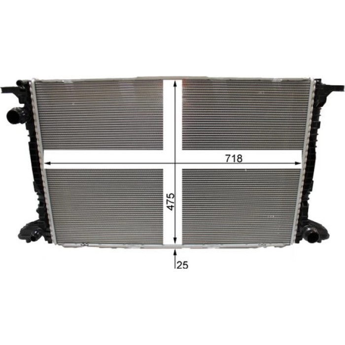 Kühler, Motorkühlung CR 2180 000P