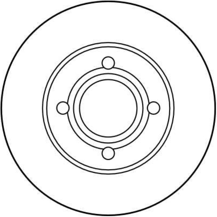 TRW Bremsscheibe DF1531 TRW Bremsscheibe DF1531