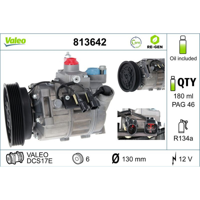 Valeo Kompressor 813642 Valeo Kompressor 813642