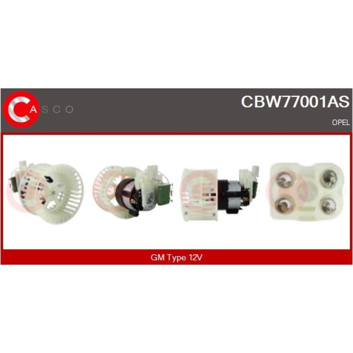 CASCO Motor, Lüfter CBW77001AS CASCO Motor, Lüfter CBW77001AS