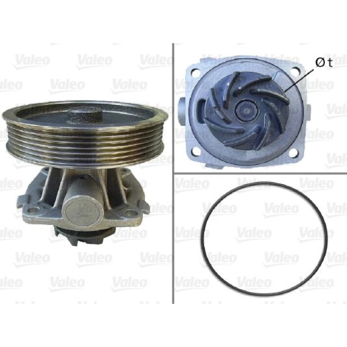 Valeo Wasserpumpe / Kühlmittelpumpe 506669 Valeo Wasserpumpe / Kühlmittelpumpe 506669