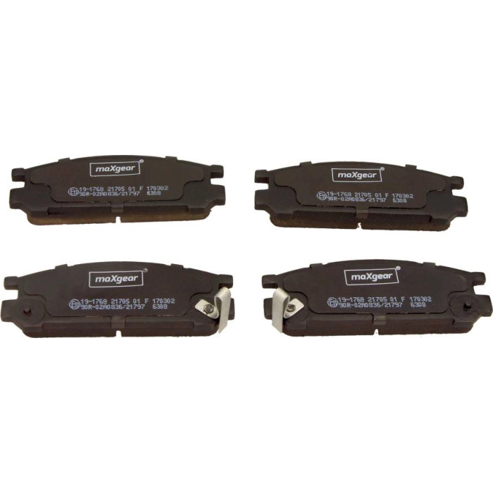 MAXGEAR Bremsbelagsatz 19-1768 Subaru Legacy MAXGEAR Bremsbelagsatz 19-1768 Subaru Legacy