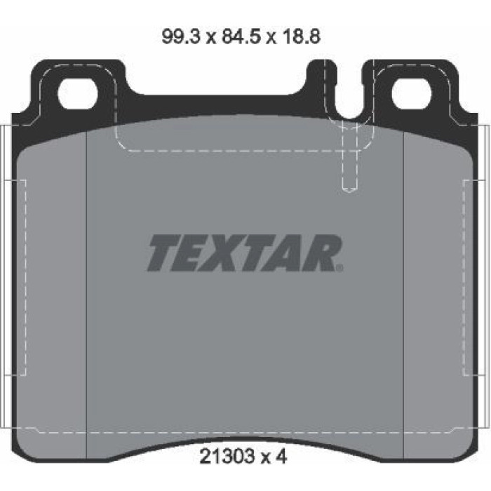 Textar Bremsbelagsatz 2130304