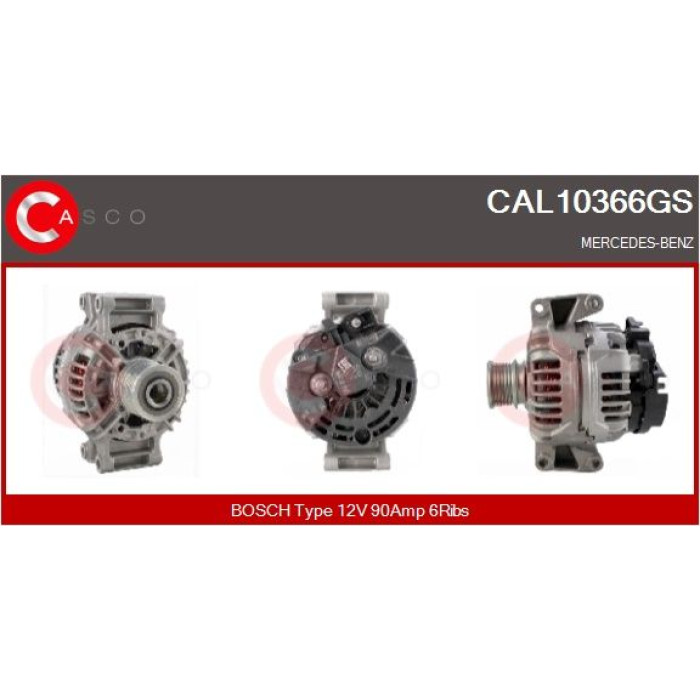 CASCO Generator CAL10366GS CASCO Generator CAL10366GS