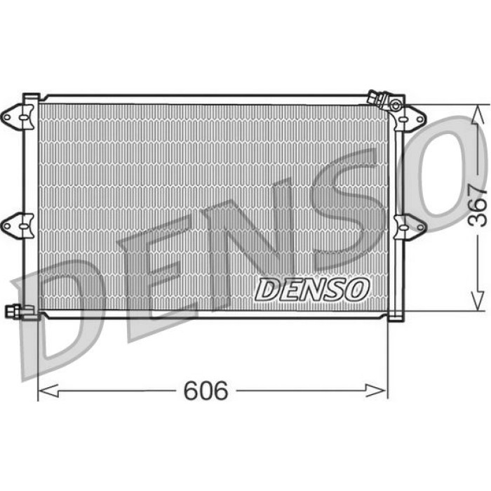 Denso Klimakondensator DCN27001 Denso Klimakondensator DCN27001